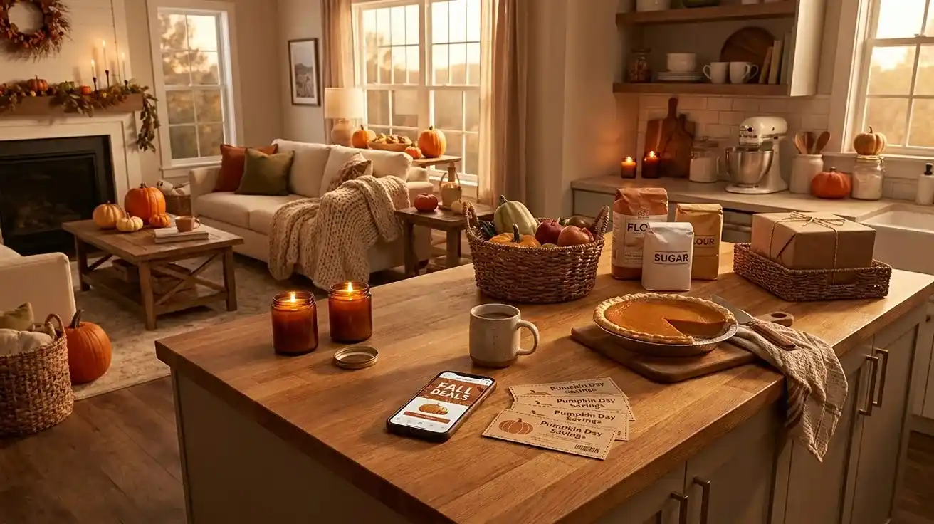 Pumpkin Day Shopping Deals: Save on Décor, Baking Supplies, Candles and More